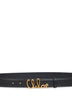 Black Chloé Iconic leather belt