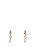 Orecchini pendenti Chloé Classy in ottone oro