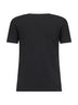 Black organic jersey logo baby-fit T-shirt
