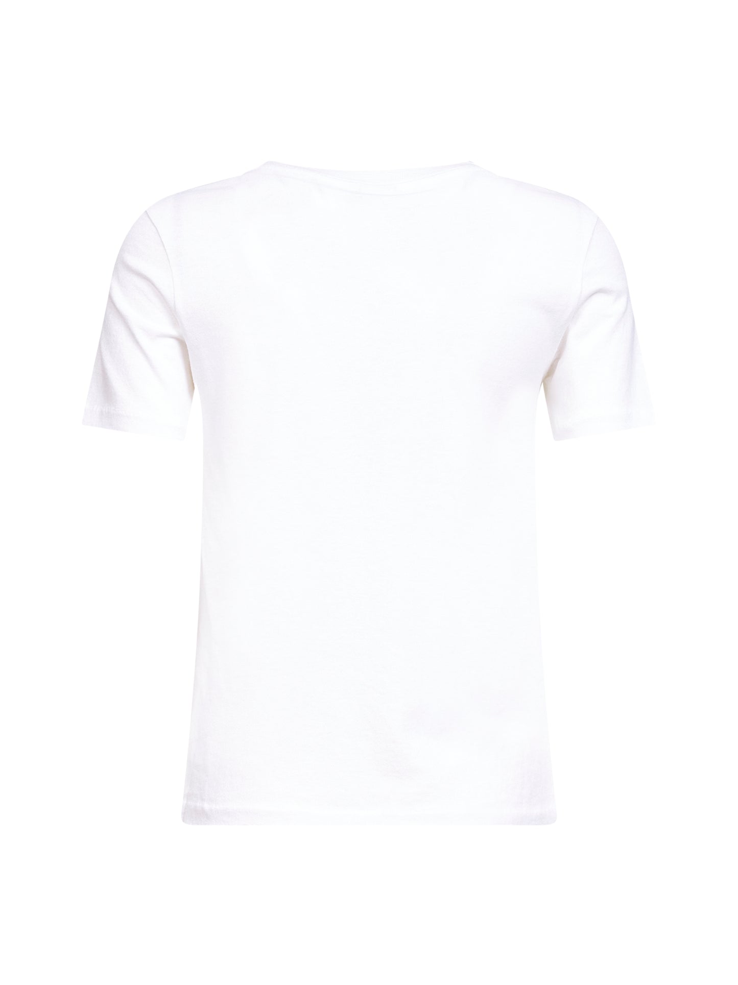 T-shirt baby fit con logo in jersey di cotone bianco