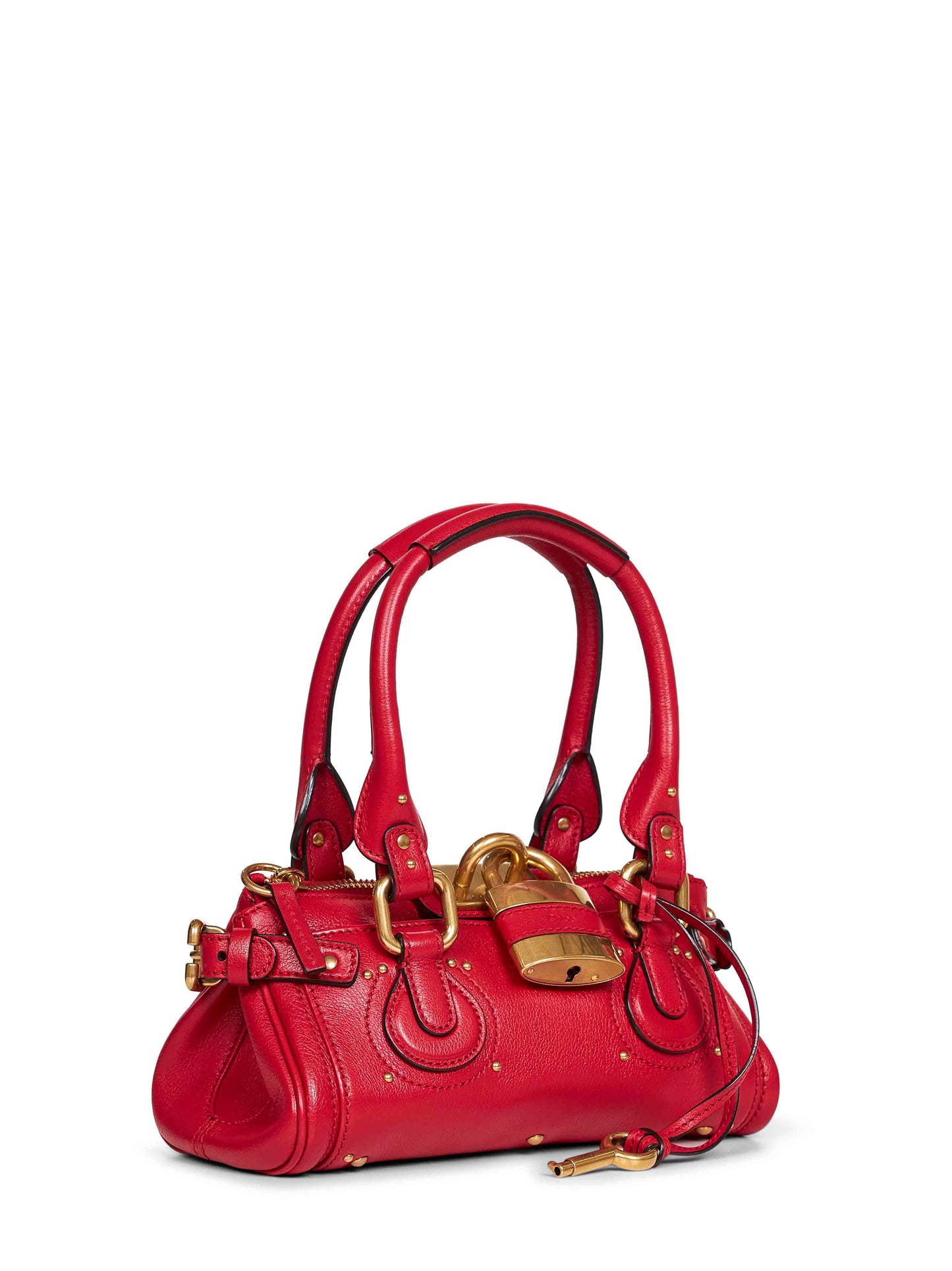 Borsa a mano Paddington piccola rosso tulipano