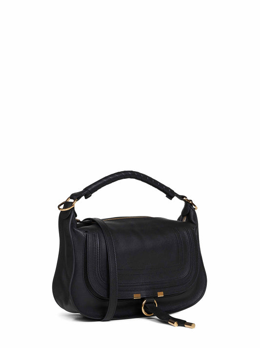 Black Marcie small shoulder bag
