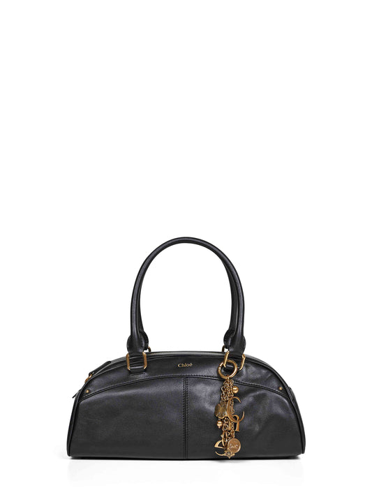 Black Chloé bowling bag