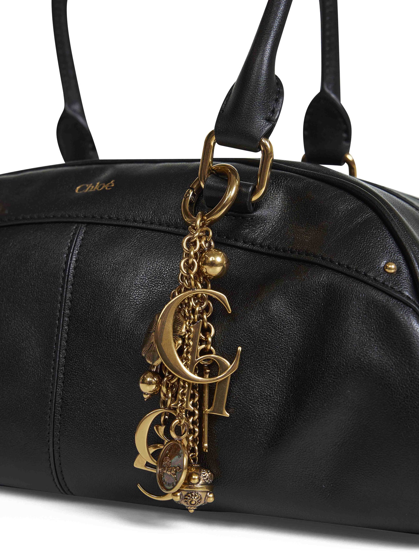 Black Chloé bowling bag