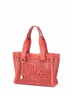 Tote bag East-West Summer Banana corallo