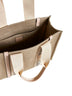 Medium Woody tote bag in linen