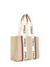 Woody linen tote bag Chloè