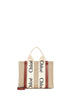 Small Woody Tote Bag in Linen