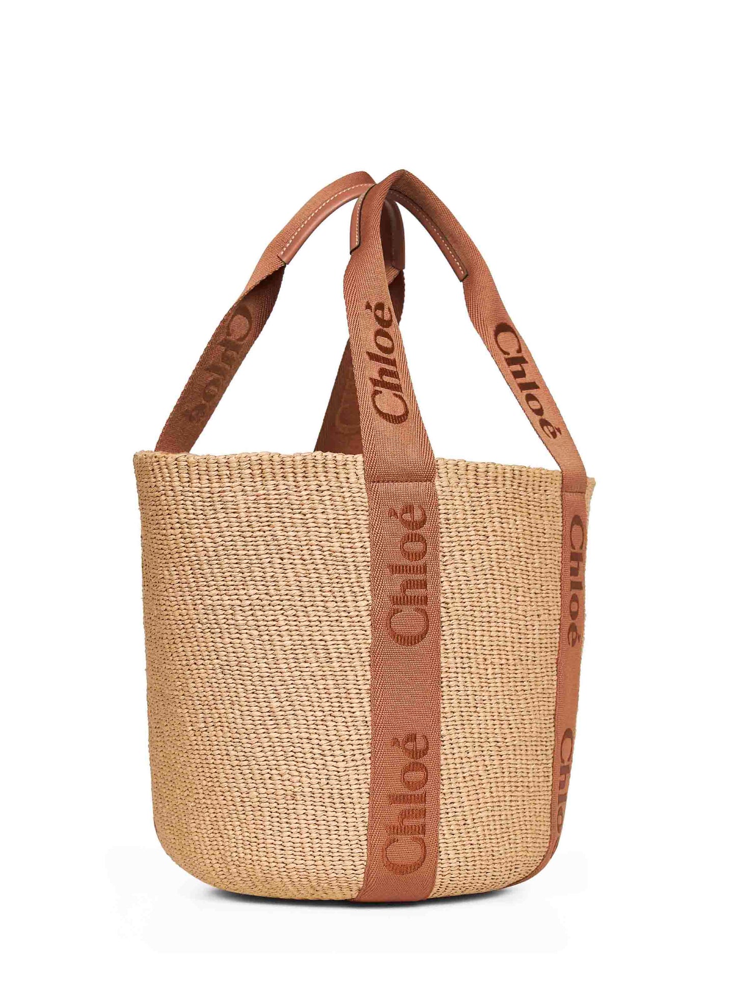 Borsa cesto grande Woody beige