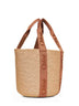 Borsa cesto grande Woody beige