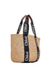 Tote bag grande Woody beige