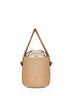 Dusty tan Woody small basket bag