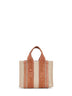 Dusty tan Woody small tote bag