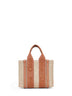 Dusty tan Woody small tote bag