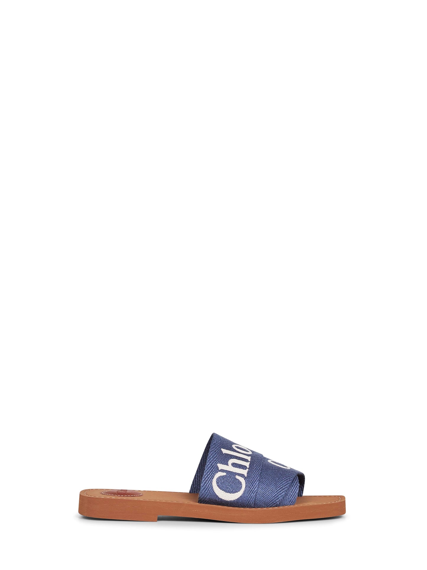Sandali piatti Woody blu