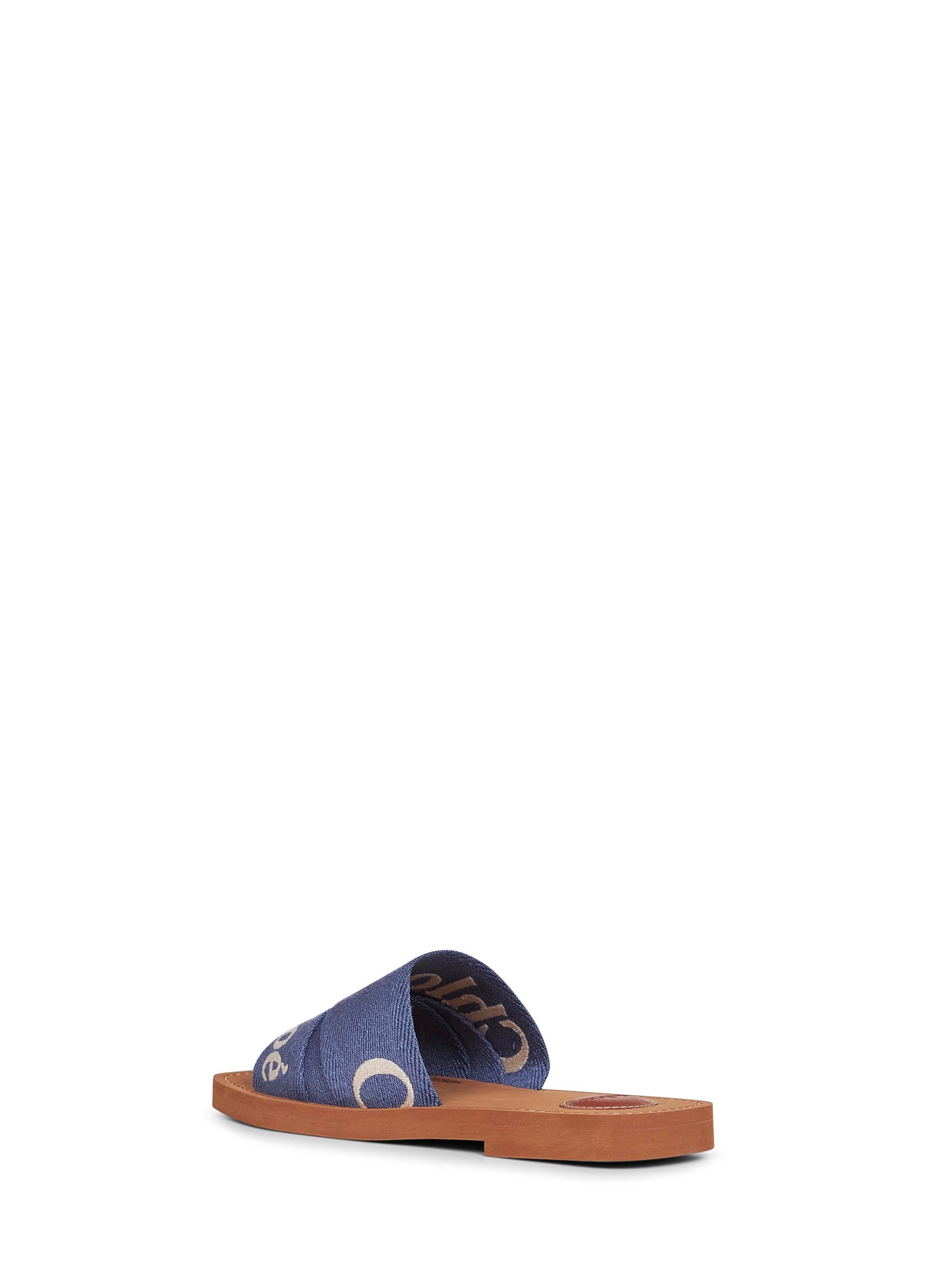 Sandali piatti Woody blu