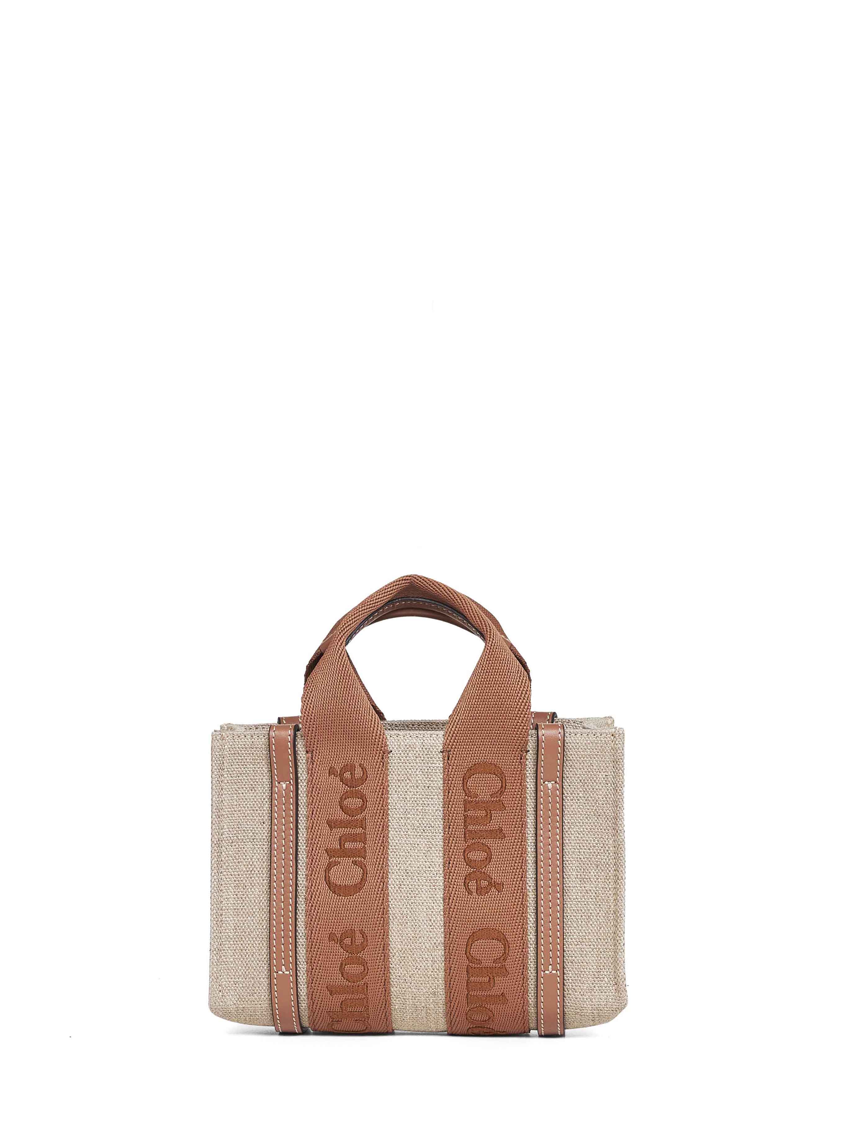 Dusty tan Woody mini tote bag – Daniello.com