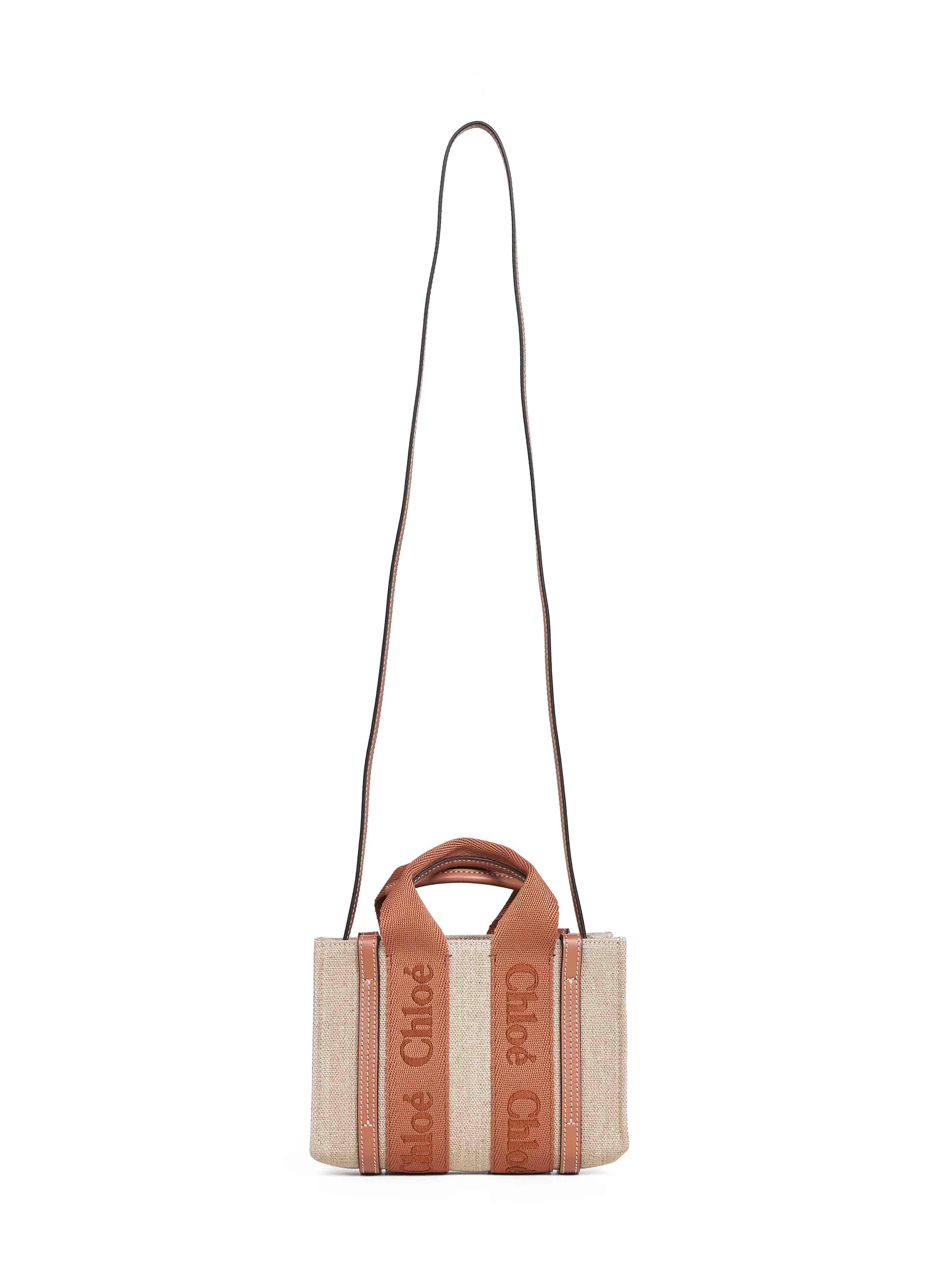 Dusty tan Woody mini tote bag – Daniello.com