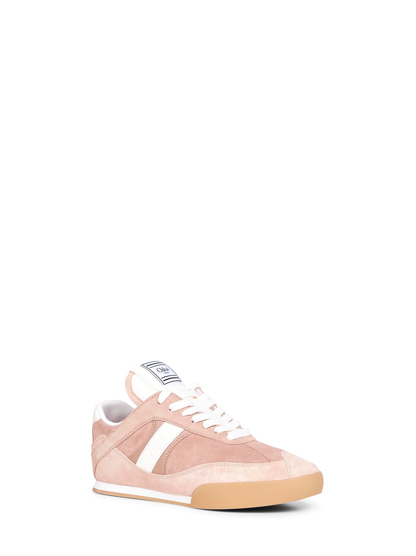 Pink Chloé Kick sneakers