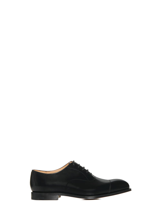 Classic black leather Consul Oxford shoes