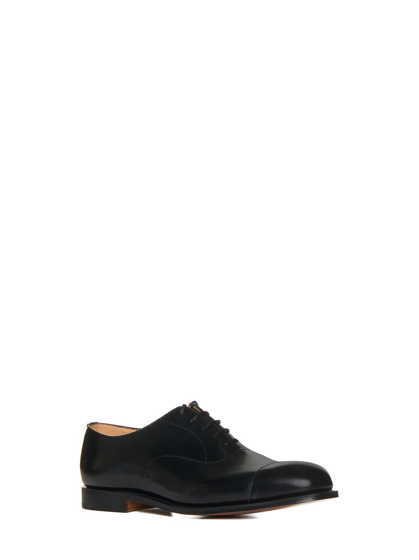 Classic black leather Consul Oxford shoes