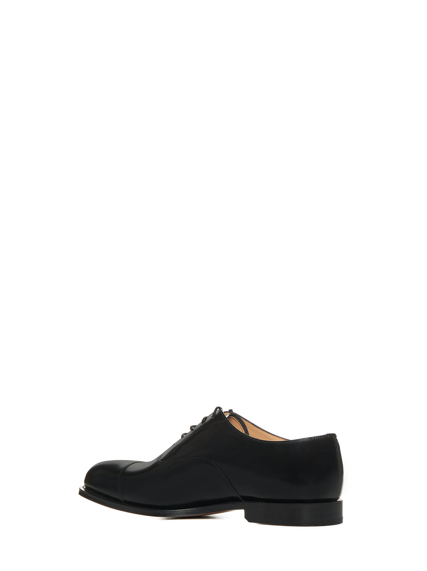 Classic black leather Consul Oxford shoes