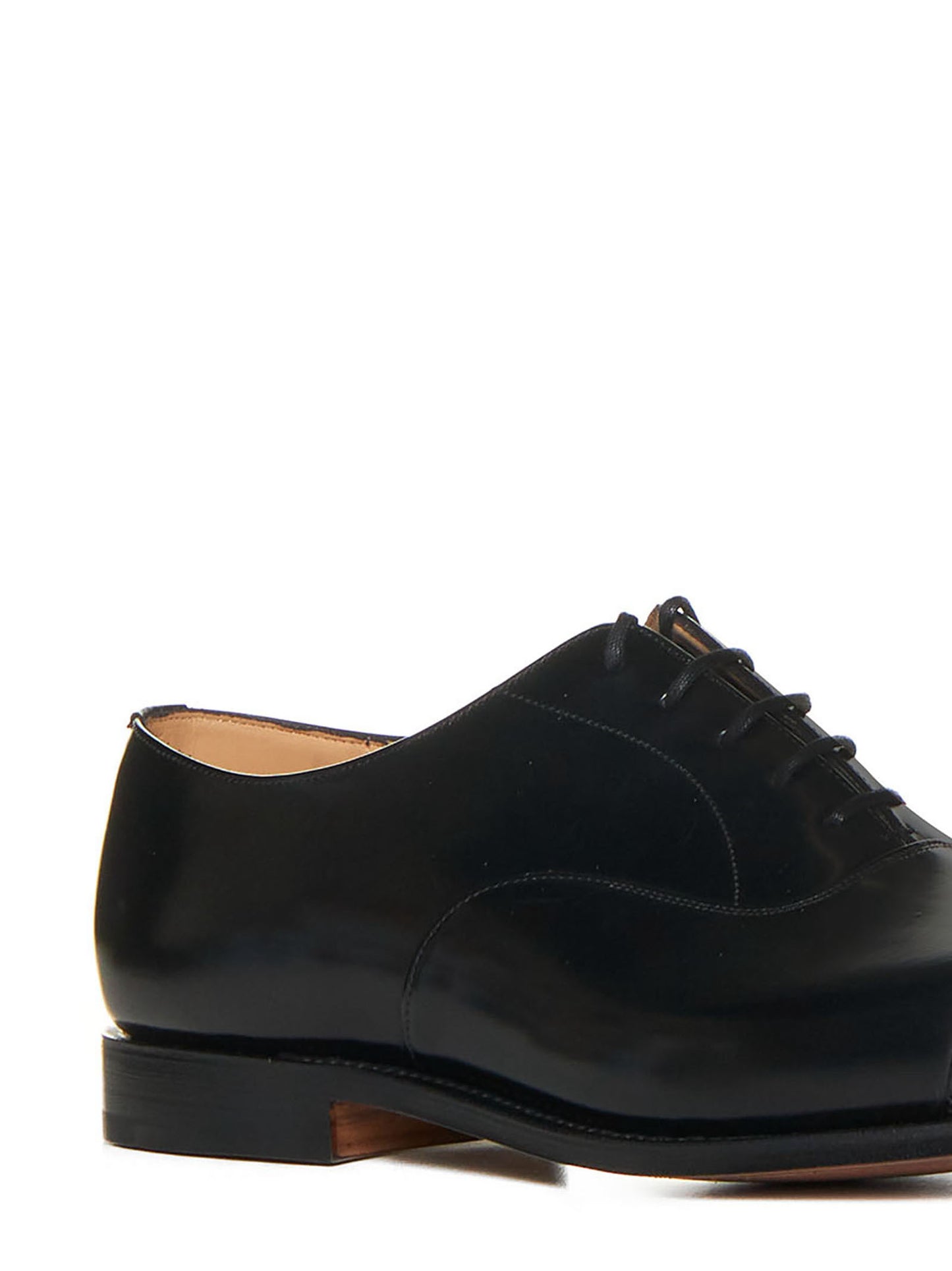 Classic black leather Consul Oxford shoes