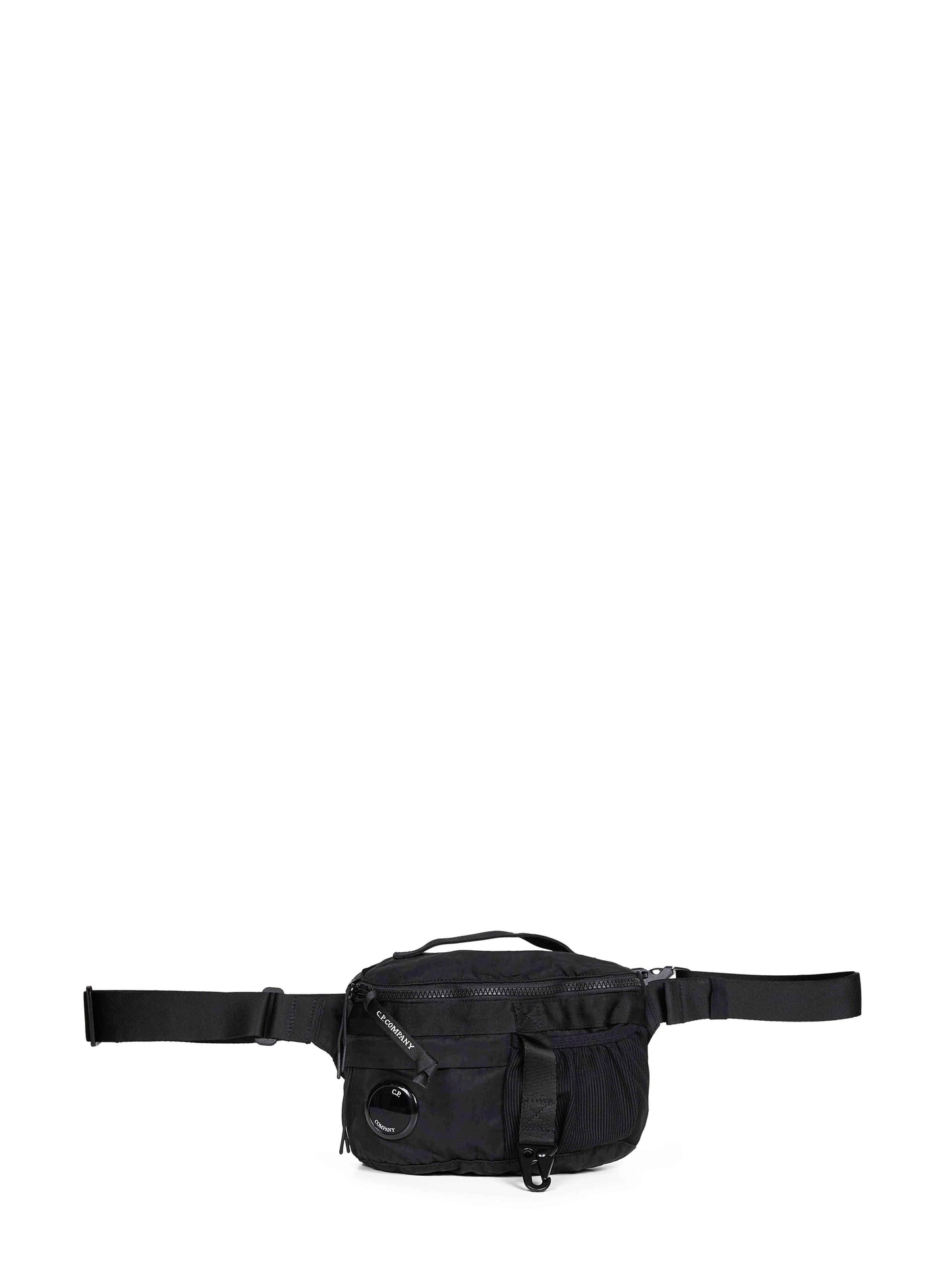 Black Nylon B Lens belt bag