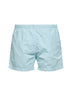 Shorts da mare in Flatt Nylon celeste con Lente