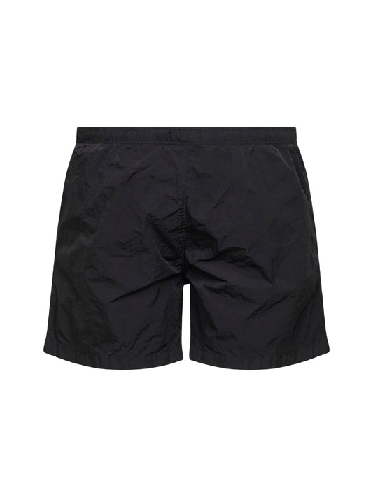 Black Eco-Chrome R swim shorts