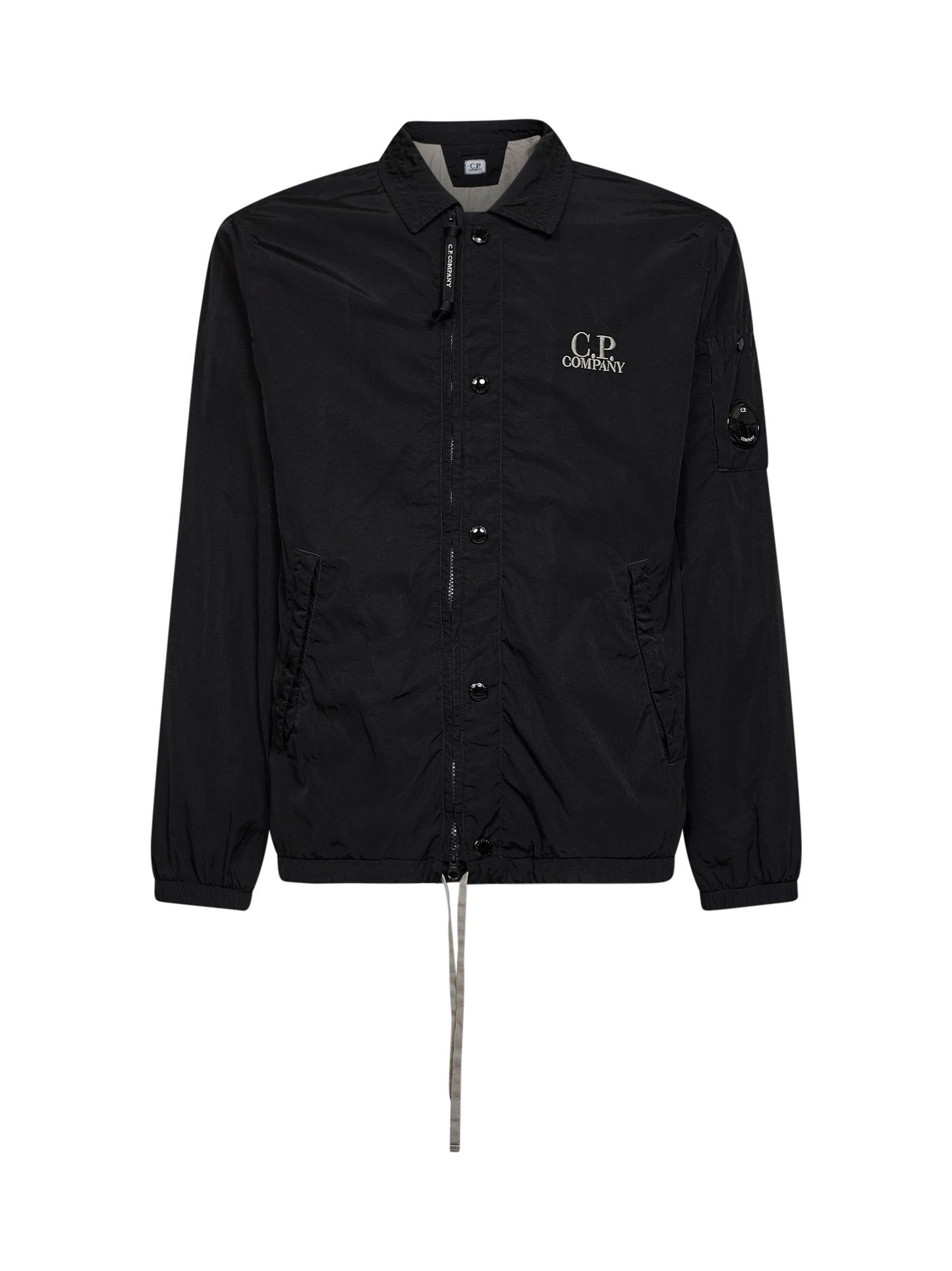 Black Chrome-R nylon Lens overshirt
