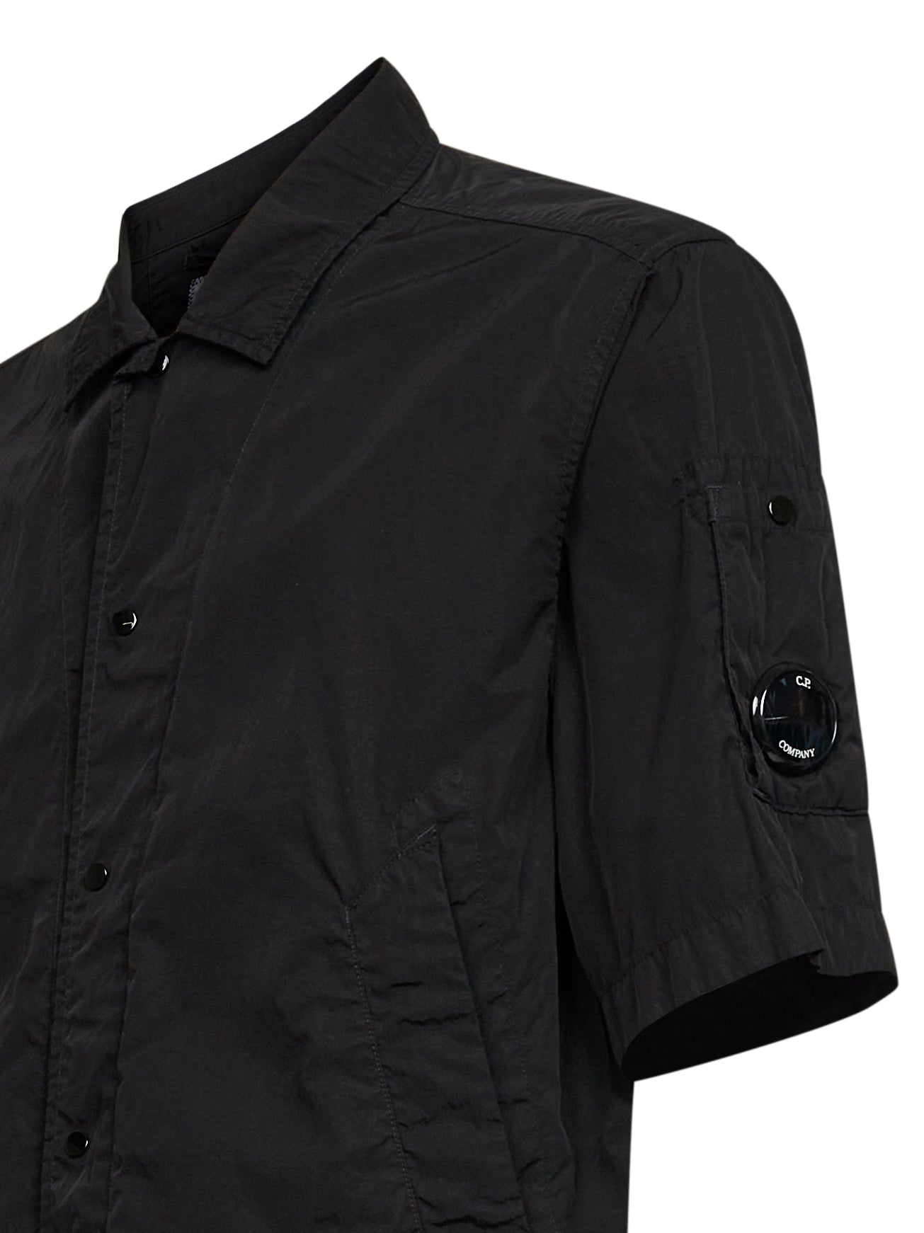 Black Chrome-R Lens overshirt