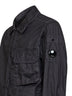 Black 50 Fili Wax Lens overshirt