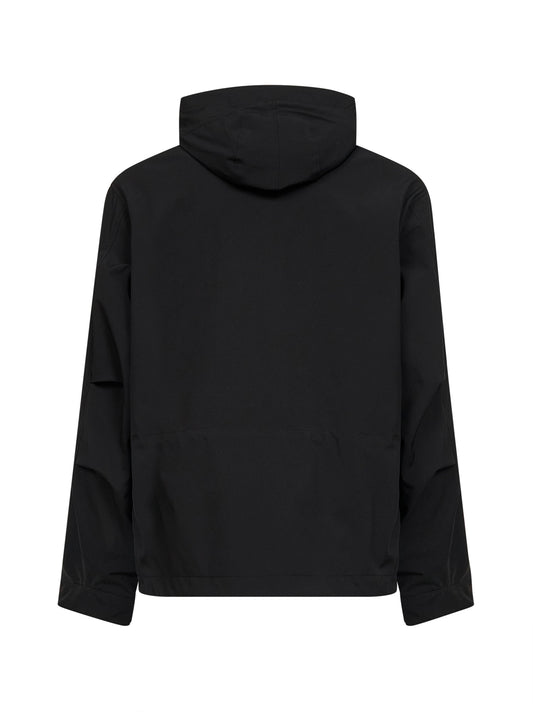 Black C.P. Shell-R Goggle hooded jacket