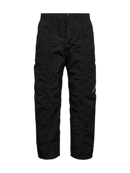 Black Chrome-R Lens cargo trousers