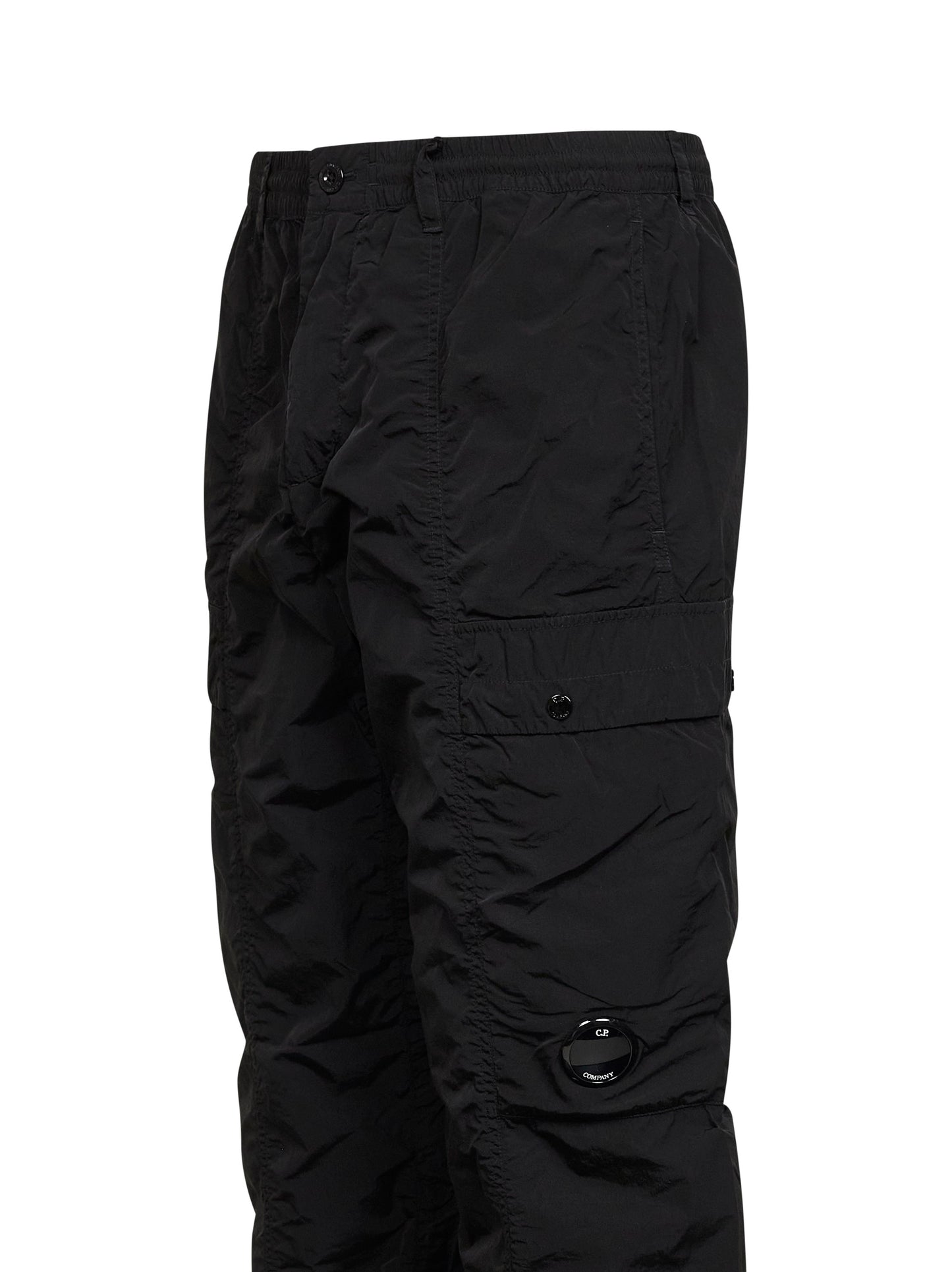 Black Chrome-R Lens cargo trousers