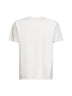 White 30/1 jersey printed T-shirt