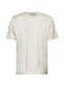Ivory silk jersey crewneck T-shirt