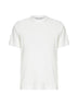 White cotton jersey T-shirt