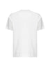 White cotton jersey T-shirt