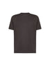 Brown cotton jersey T-shirt