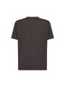 Brown cotton jersey T-shirt