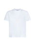 T-shirt in filo di scozia bianco