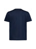 T-shirt in filo di scozia blu