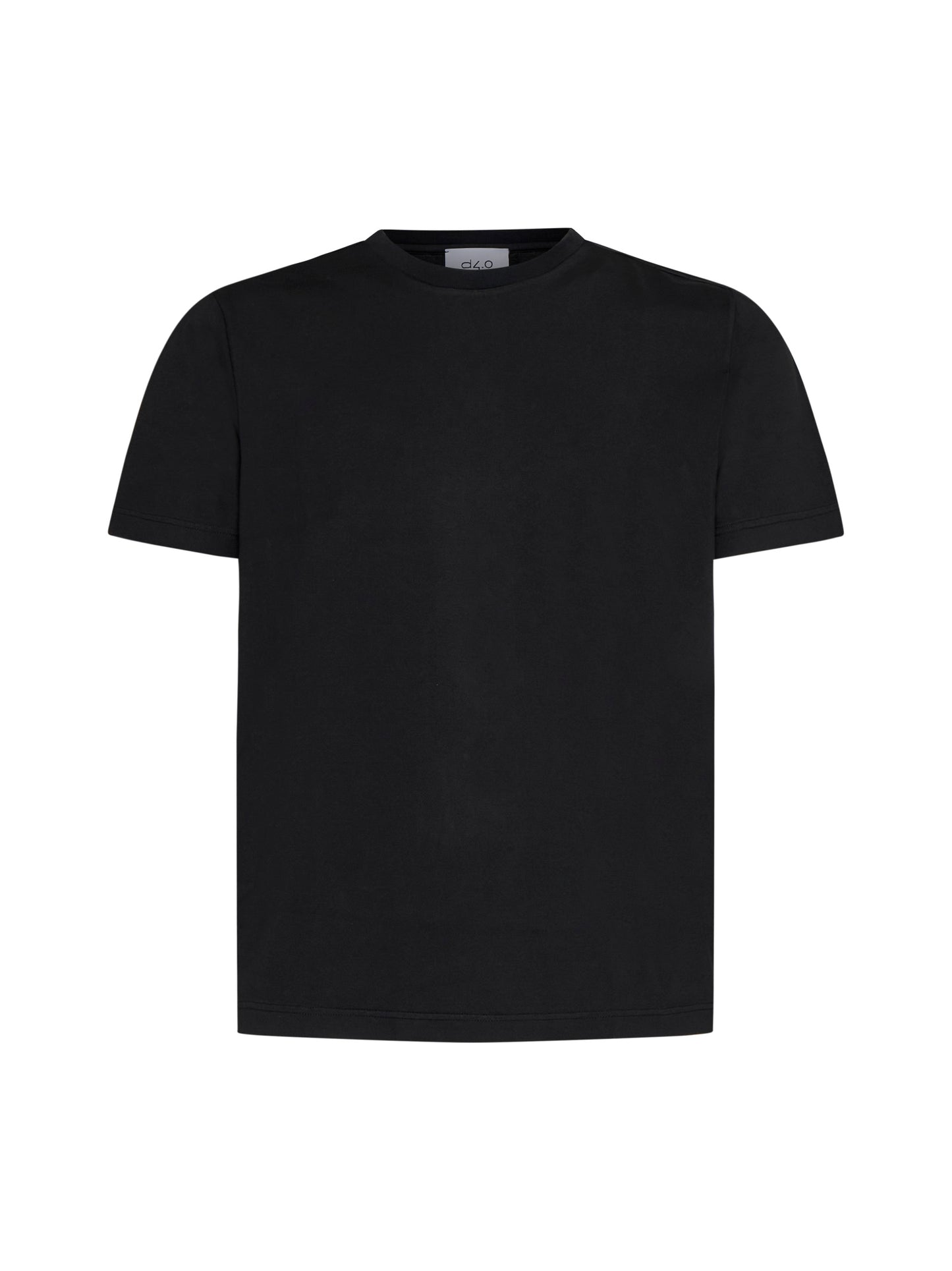 T-shirt in cotone organico nero