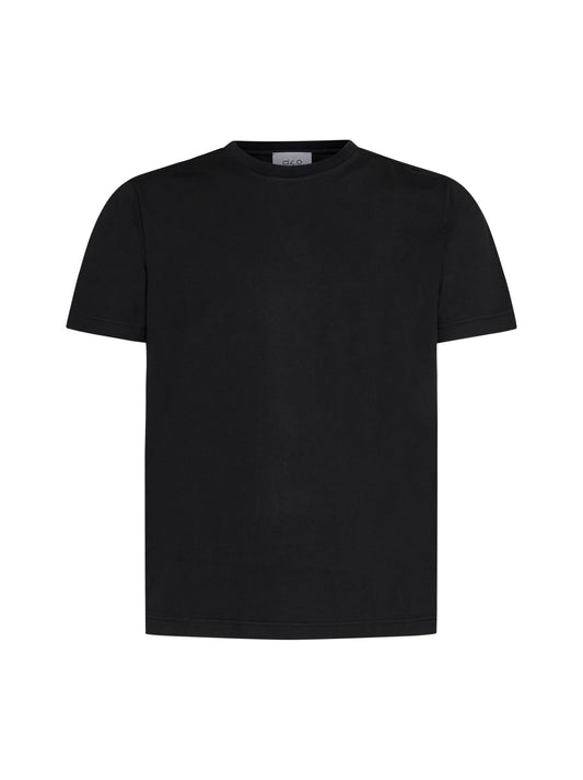Black organic cotton T-shirt