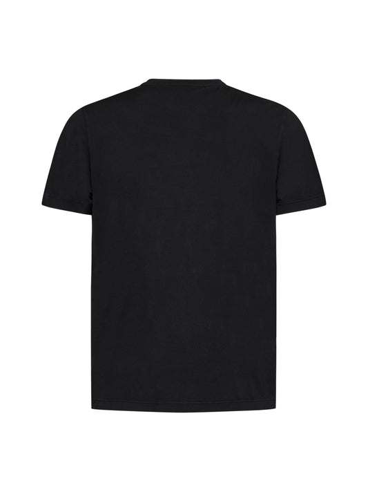 Black organic cotton T-shirt