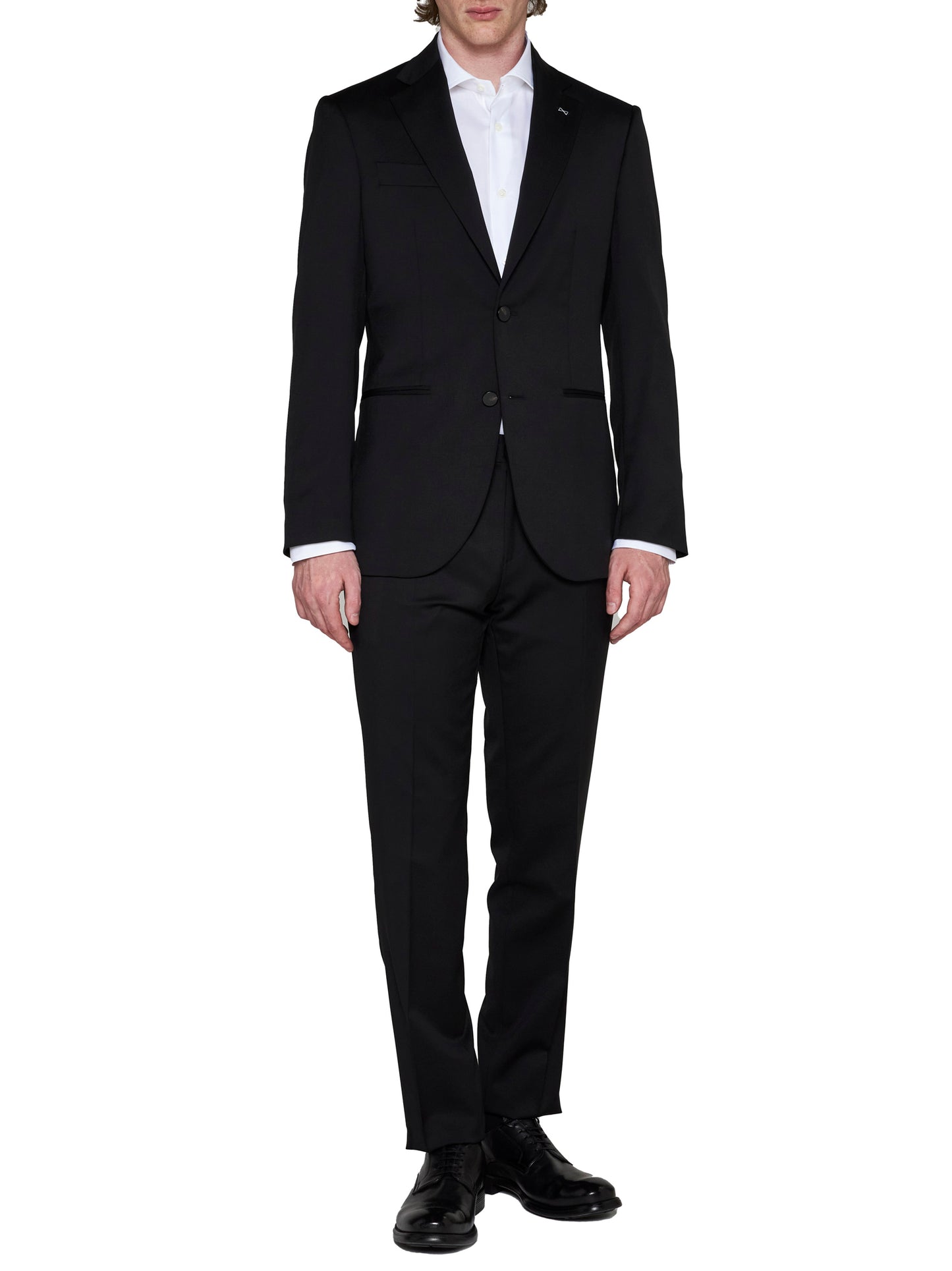Notched-collar single-breasted suit from D4.0