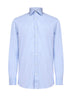 Light blue cotton poplin shirt