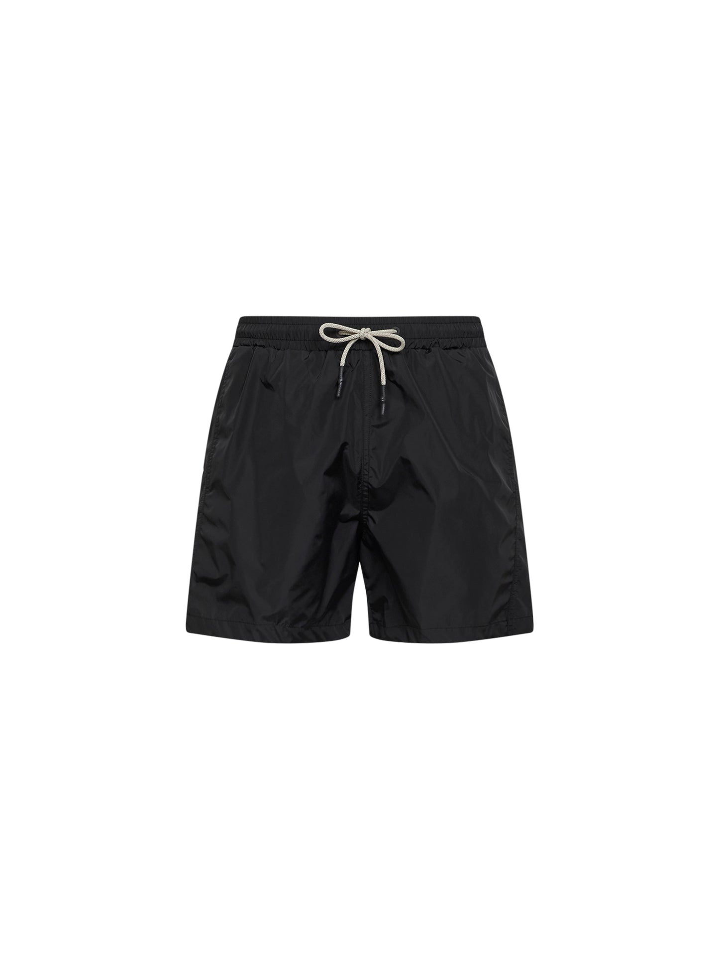 Shorts da mare in nylon nero